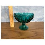Cobalt Footed Dish