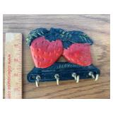 Cast Iron Strawberry Key Hook