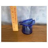 Blue Top Hat Ashtray