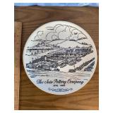 Commemorative Scio Pottery Plate