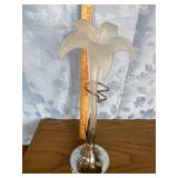 Art Nouveau Glass Flower Vase