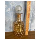 Carnival Glass Decanter
