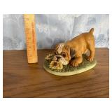 Homco Porcelain Dog Figure