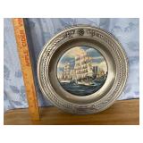 Danbury Mint Ship Wall Plate
