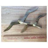 Brass Seagull Wall Hangings