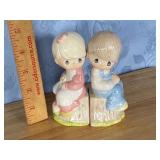 Precious Moments Salt and Pepper Shakers