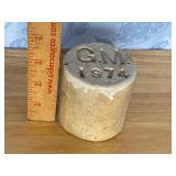 Pottery Paperweight
