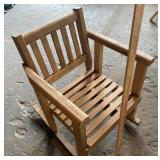 Kids Wooden Rocker