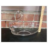 Large Glass Swan Large Glass Swan