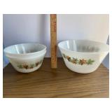 Federal Glass Mixing Bowls Federal Glass Mixing Bowls