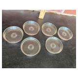Federal Glass Coasters Federal Glass Coasters
