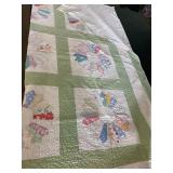 78 x 74 Vintage Quilt 78 x 74 Vintage Quilt