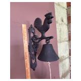 Cast Iron Rooster Bell Cast Iron Rooster Bell