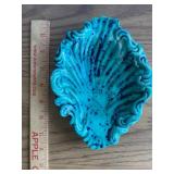 Blue Speckled Glazed Dish Blue Speckled Glazed Dish