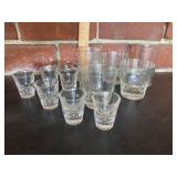 Federal Star Etched Glasses Federal Star Etched Glasses