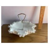Fenton Silvercrest Tidbit Tray Fenton Silvercrest Tidbit Tray
