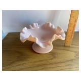 Fenton Rose Pastel Candy Dish Fenton Rose Pastel Candy Dish