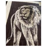 74 x 50 Lion Throw 74 x 50 Lion Throw