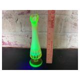 Uranium Fenton Vase Uranium Fenton Vase