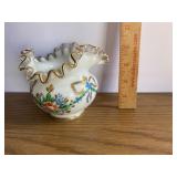 Fenton Hand Painted Silvercrest Vase Fenton Hand Painted Silvercrest Vase