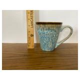 Blue and Brown Glaze Stoneware Mug Blue and Brown Glaze Stoneware Mug