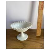 Fenton Silver Crest Sherbet Dish Fenton Silver Crest Sherbet Dish