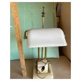 Brass and Marble Lamp