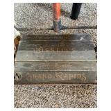 Wooden Ironing Board and Antique Bissell