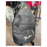 Fender Bag and Guitar Stand