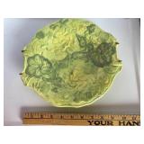 Glazed Floral Wall Plate Glazed Floral Wall Plate