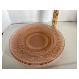 Pink Depression Plates Pink Depression Plates