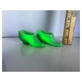 Uranium Glass Shoes Uranium Glass Shoes