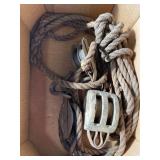 Pulleys and Rope Pulleys and Rope