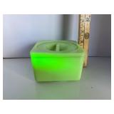 Uranium Jeanette Jadeite Refrigerator Dish Uranium Jeanette Jadeite Refrigerator Dish