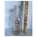 Russell's Dairy Bottle Newcomerstown Russell's Dairy Bottle Newcomerstown