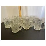 8 McDonald�s Batman Mugs 8 McDonald�s Batman Mugs