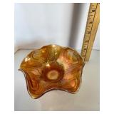 Iridescent Ruffled Bowl Iridescent Ruffled Bowl