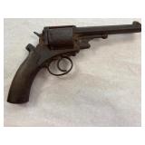 Antique Military Revolver Display Piece
