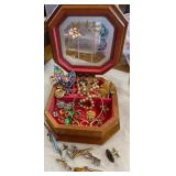 Jewelry Box and Vintage Jewelry