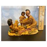 Indian with Children