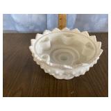 Fenton Hobnail Candle Holder