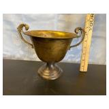 Brass Trophy Vase