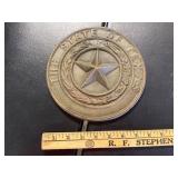 Brass Texas Wall Hanging