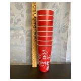 Heavy Plastic Coca Cola Cups