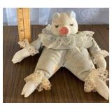 Porcelain Pig Shelf Sitter