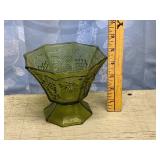 Green Grapes and Ivy Vase