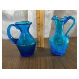 Hand Blown Crackle Glass