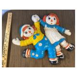 1977 Raggedy Ann and Andy Wall Hanging