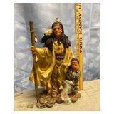 Indian with Child