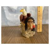 Indian with Eagle